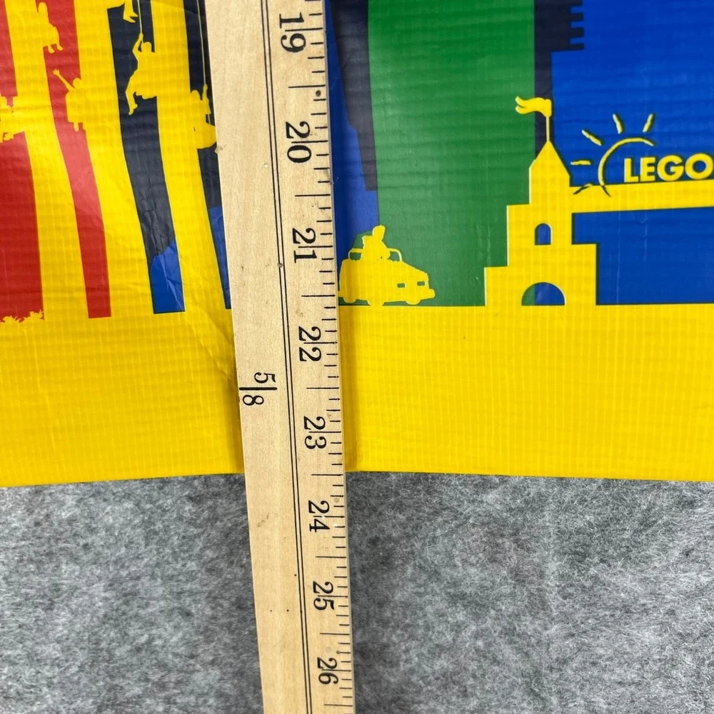 LEGO Legoland California Reusable‎ Shopping Bag Large Tote Navy Blue Souvenir
